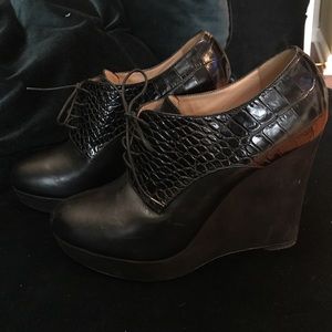 Longchamp Wedge Shoe, sz 40/9